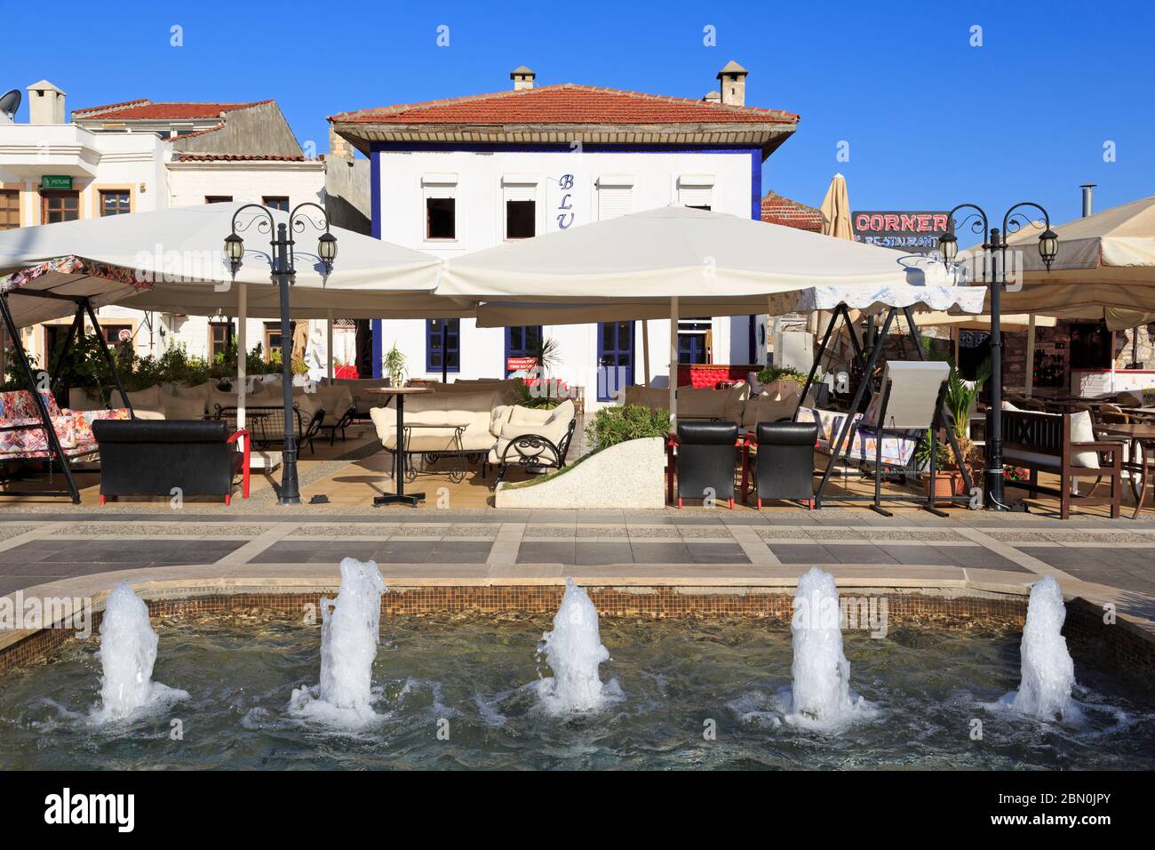 Fountain in Old Town,Marmaris,Turkey,Mediterranean Stock Photo