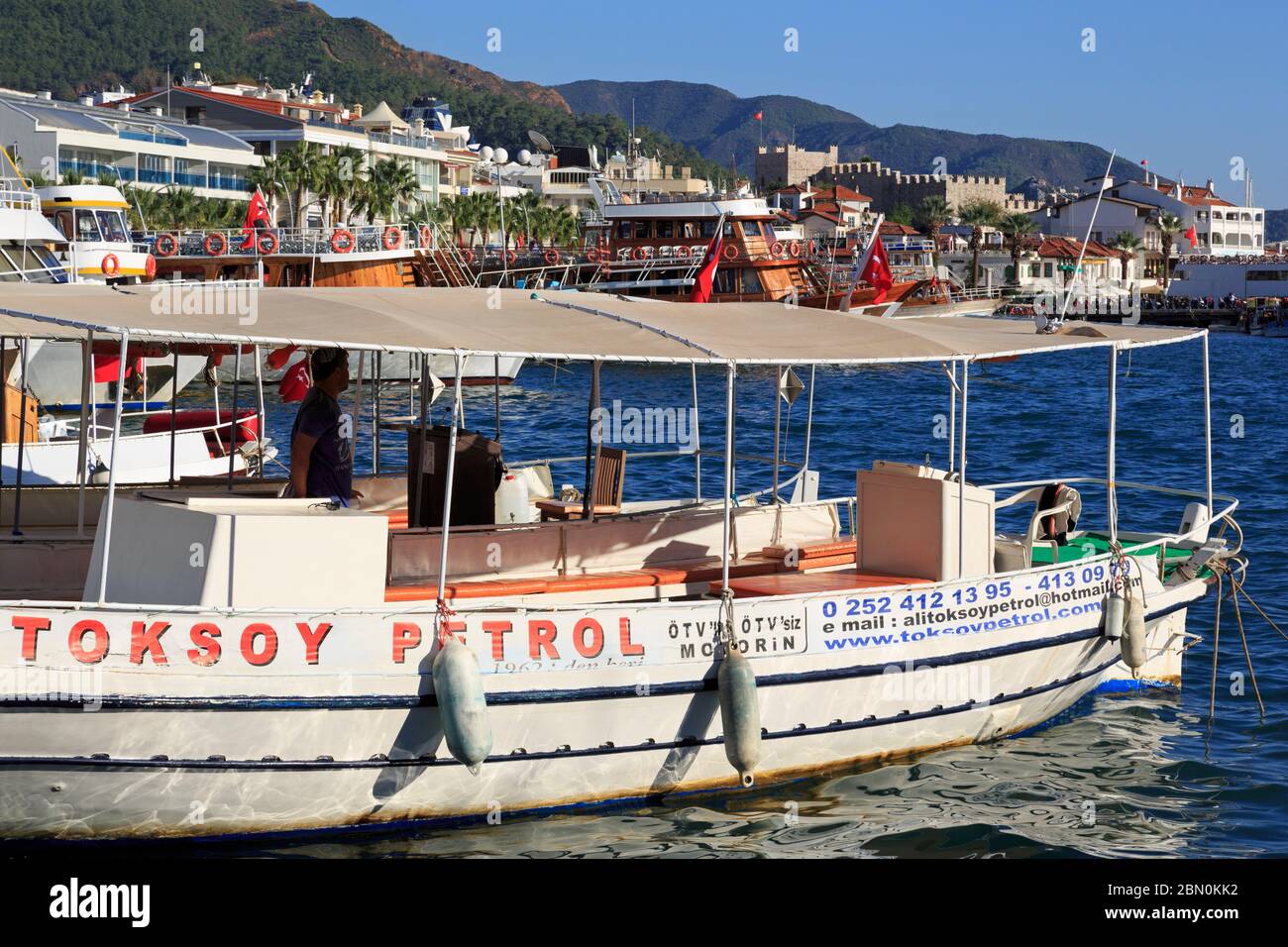 Boats in Marmaris,Turkey,Mediterranean Stock Photo Alamy