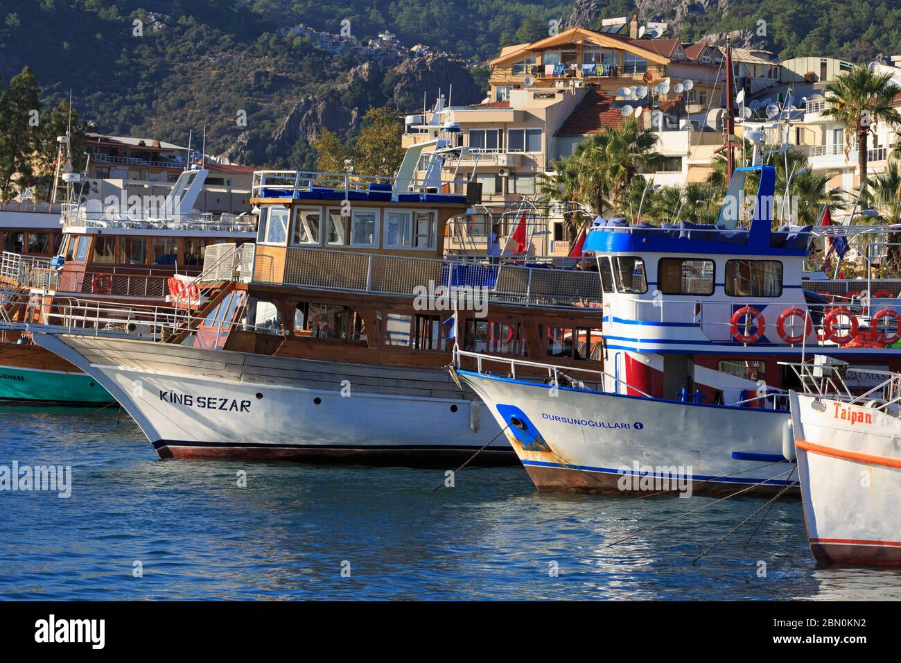 Boats in Marmaris,Turkey,Mediterranean Stock Photo Alamy