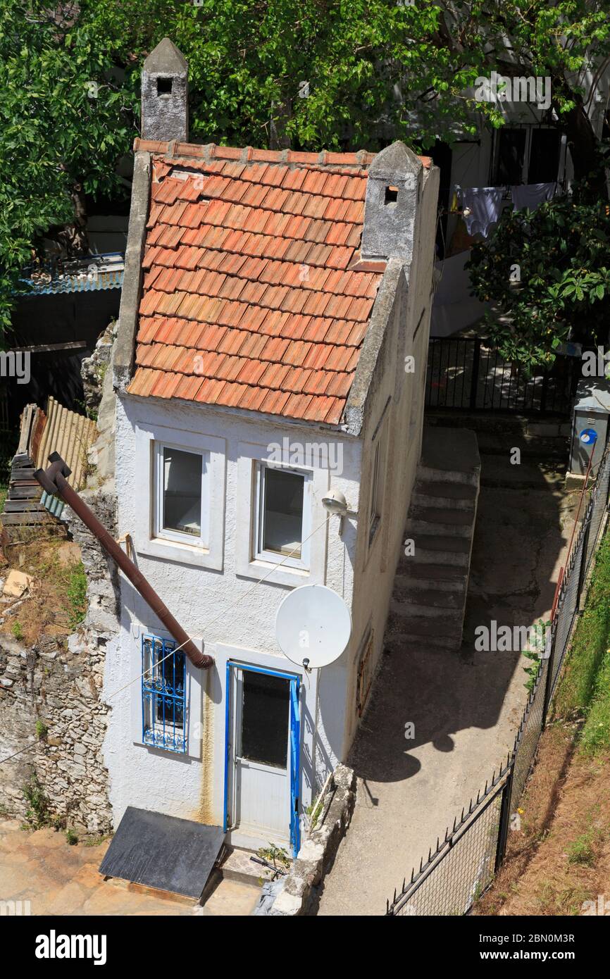House in Old Town, Marmaris, Mugla Province, Turkey Stock Photo