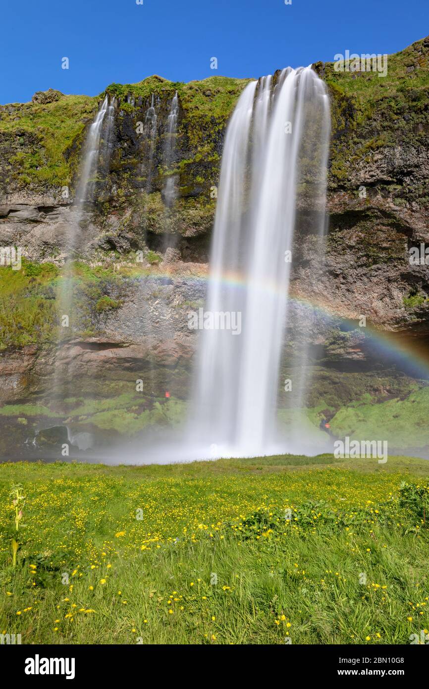 Beautiful seljalandsfoss in iceland no hi-res stock photography and ...