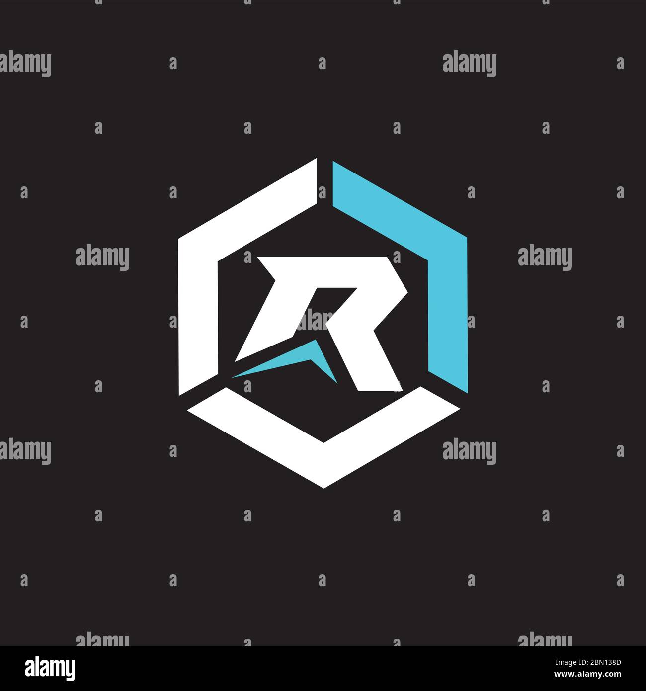 Initial letter ra logo or ar logo vector design template Stock Vector