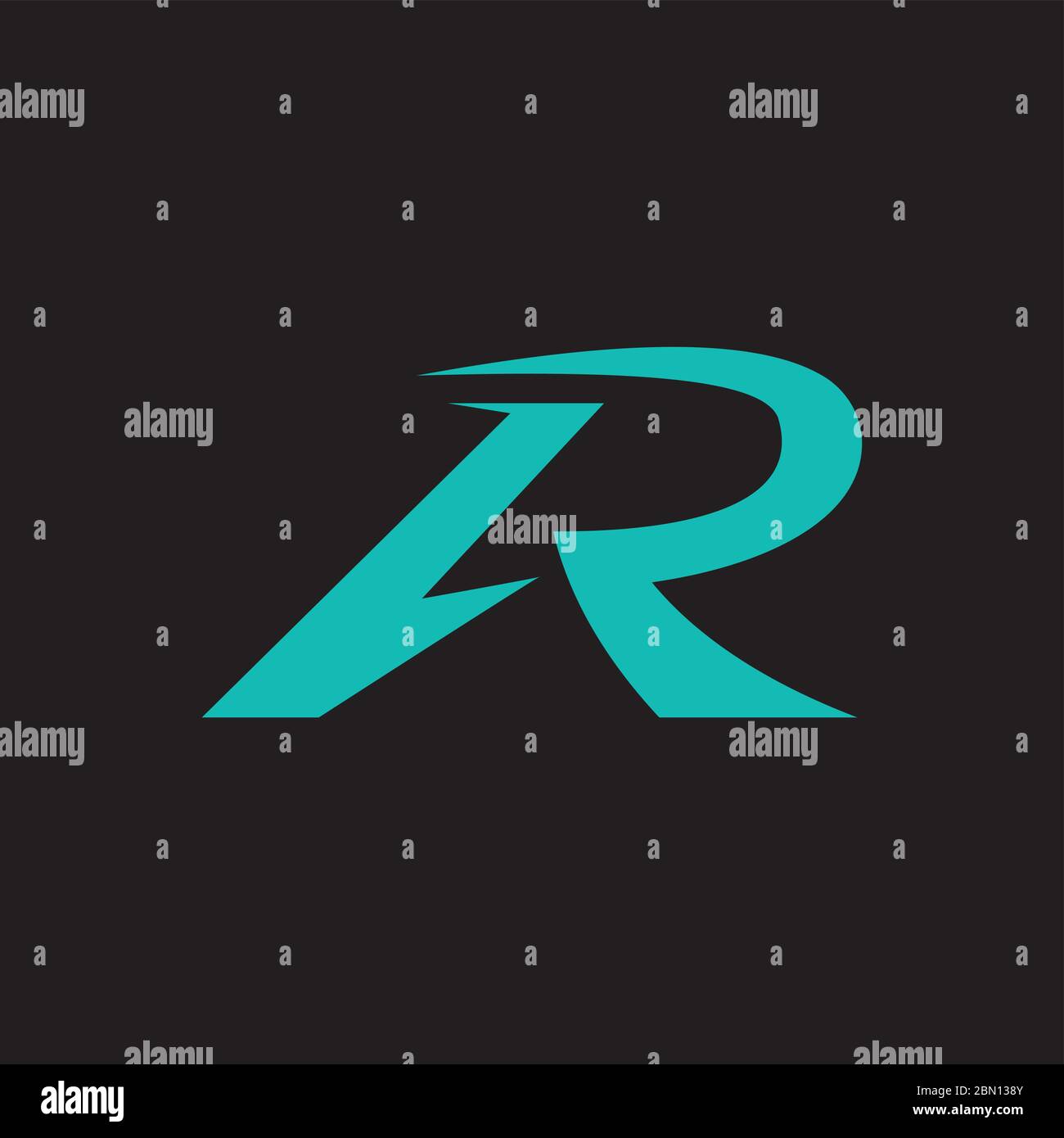 Initial letter ra logo or ar logo vector design template Stock Vector ...
