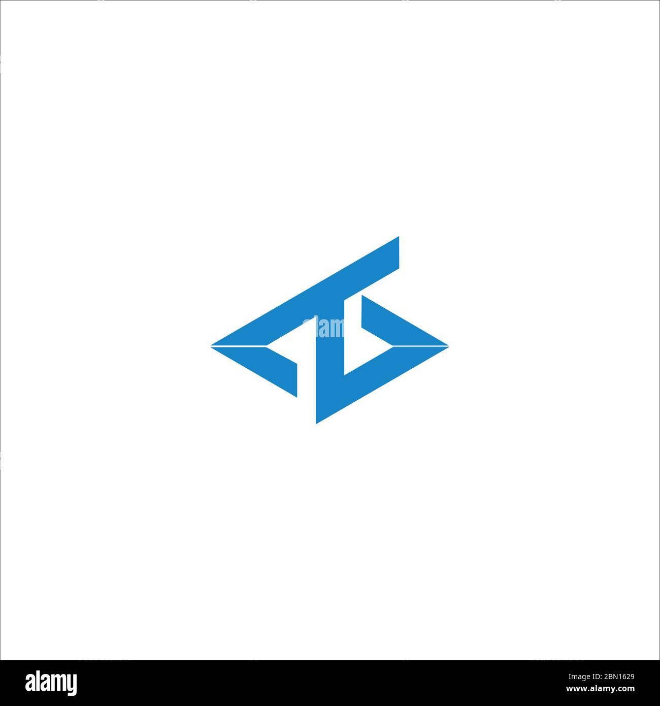 Initial letter tb logo or bt logo vector design template Stock Vector