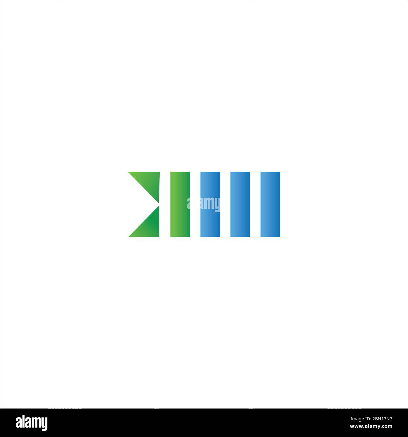 Initial letter km logo or mk logo vector design template Stock Vector ...
