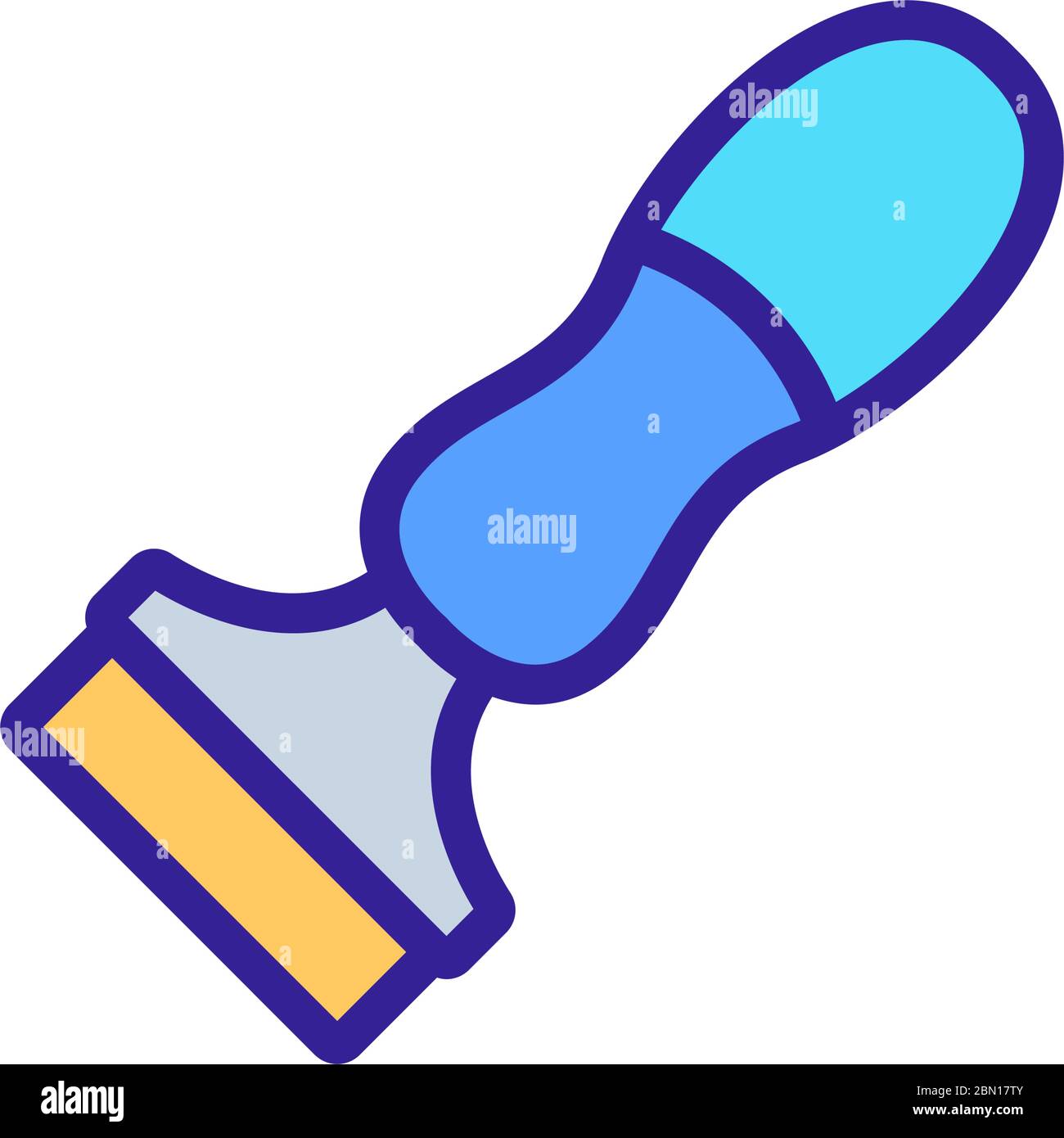 cutter tool icon vector outline illustration Stock Vector Image & Art ...