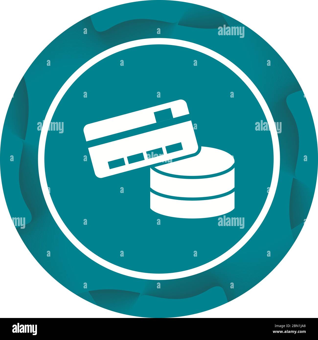 Beautiful Payment method Vector Glyph icon Stock Vector
