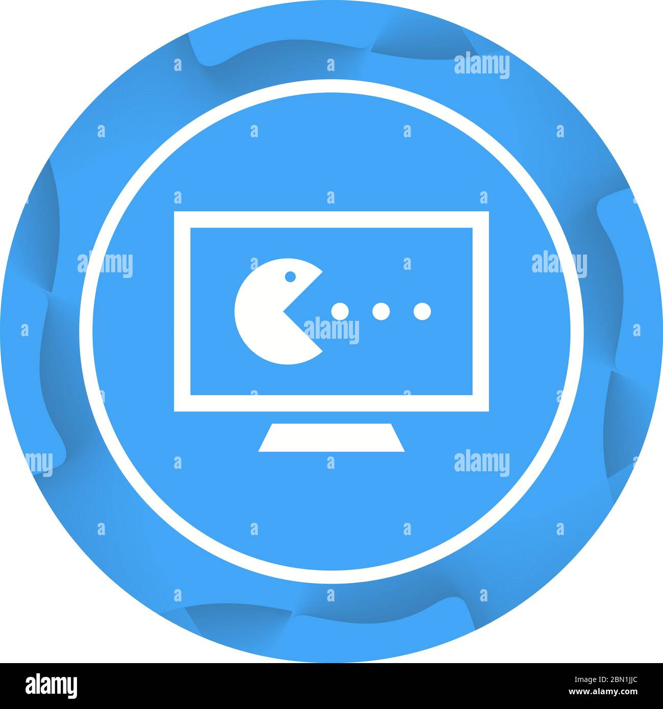 Beautiful Pie chart Vector Glyph icon Stock Vector