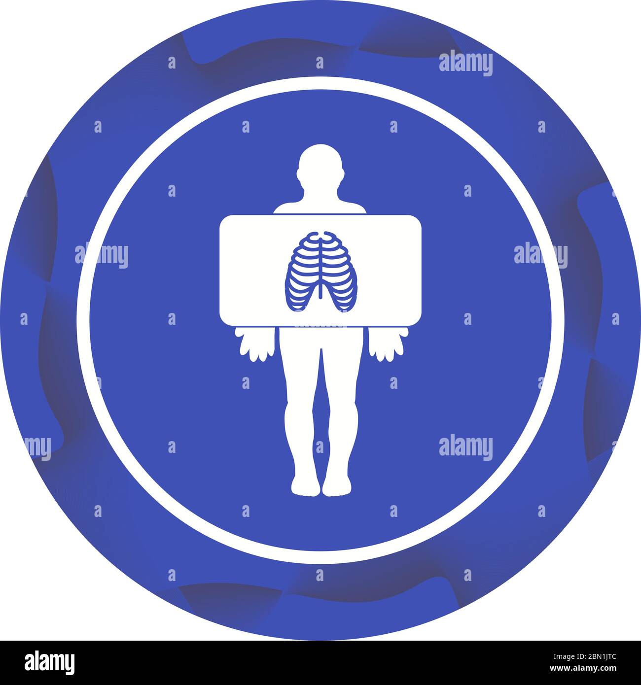 Beautiful Chest X ray Vector Glyph icon Stock Vector Image & Art - Alamy