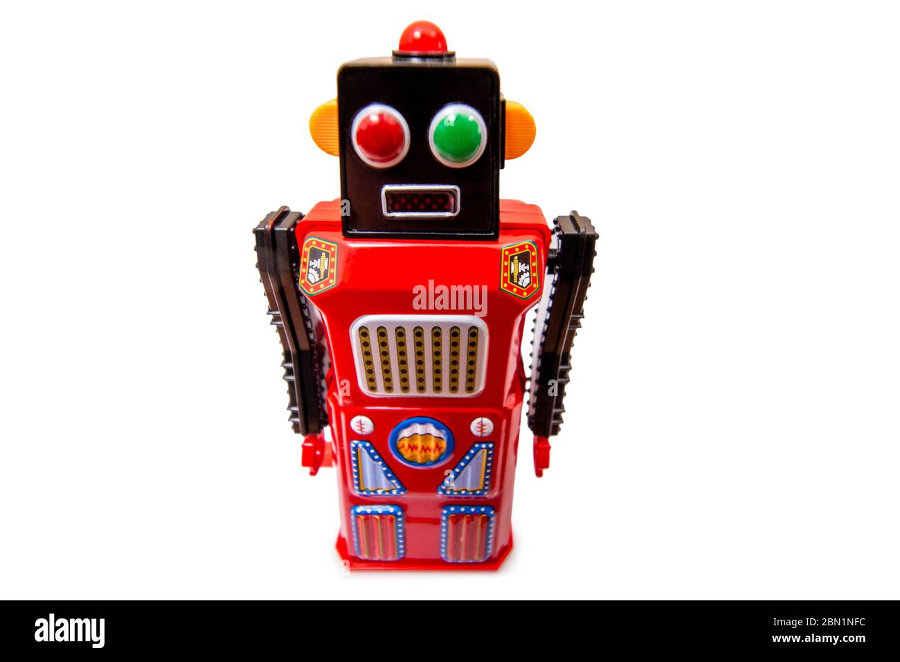 Alps TELEVISION SPACEMAN Vintage Tin Robot This Robot Was