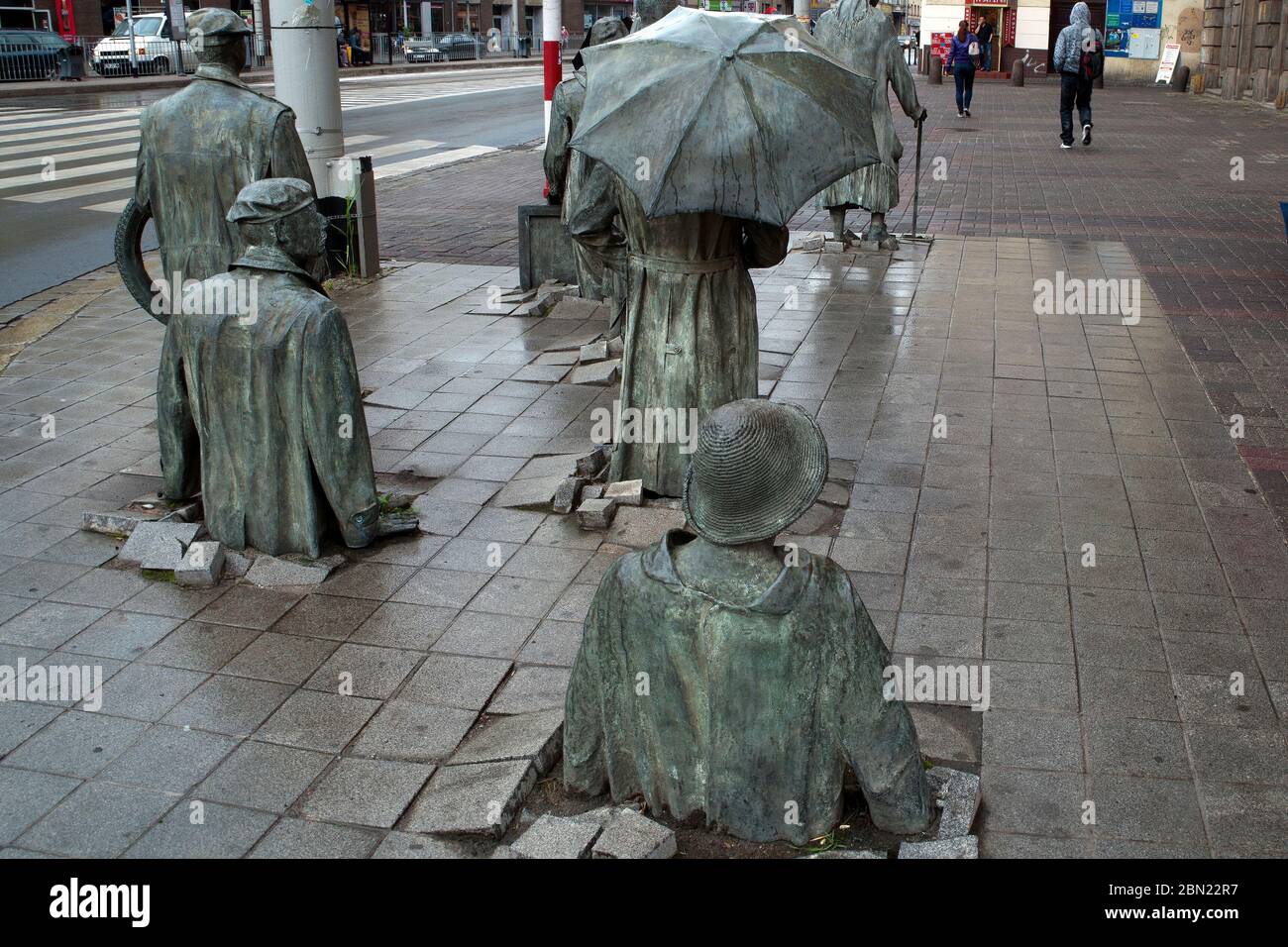 Monument to the Anonymous Passerby by Jerzy Kalina a striking public ... - The Monument To The Anonymous Passer
