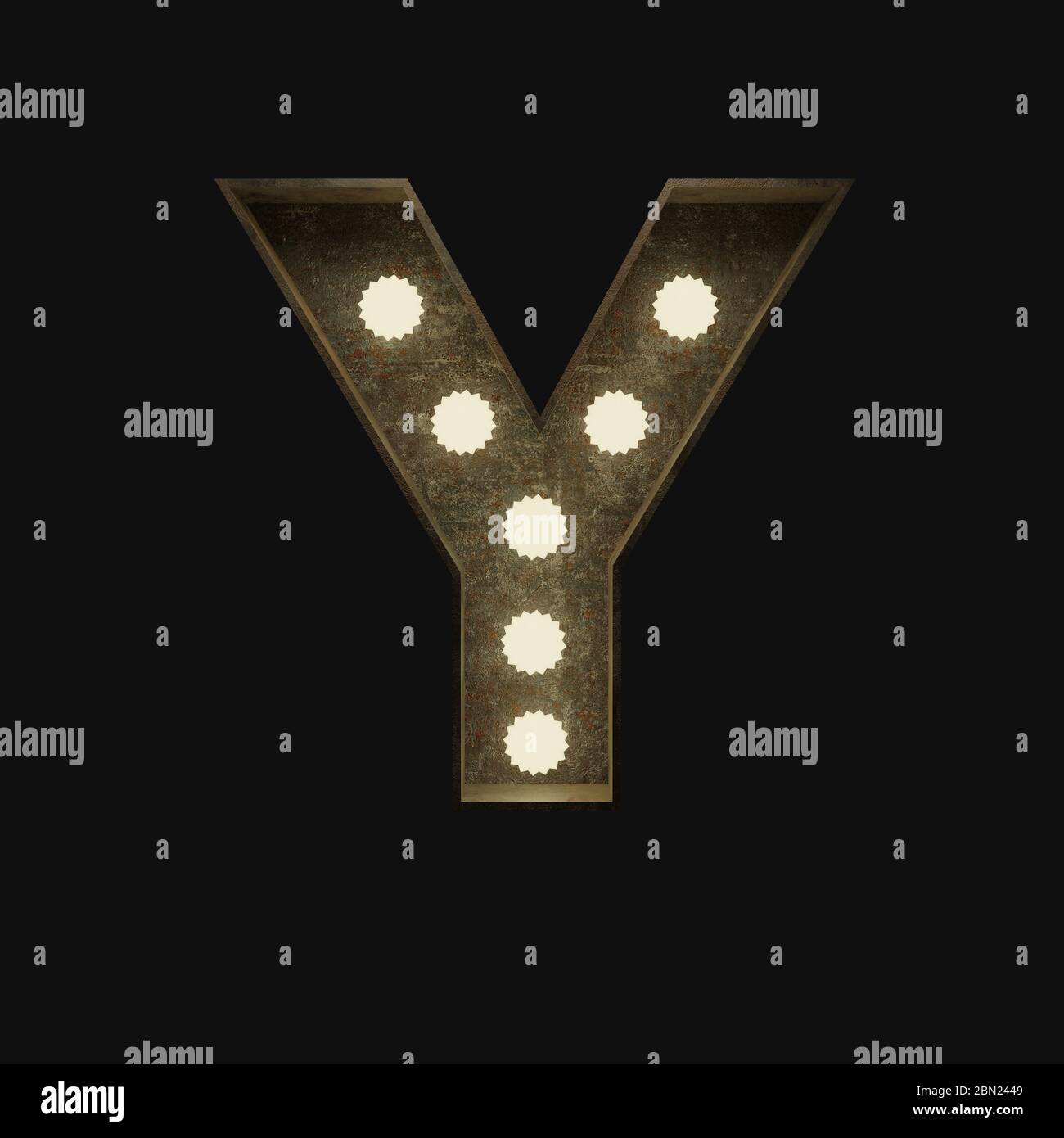 Neon Letter Y High Resolution Stock Photography And Images Alamy