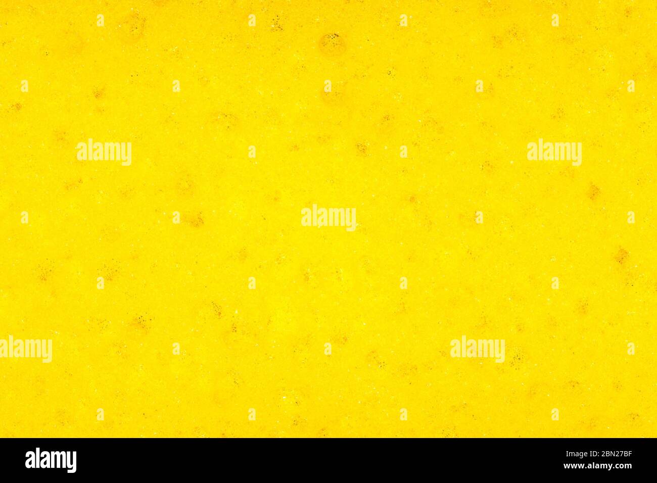 image background slice texture foam rubber yellow Stock Photo