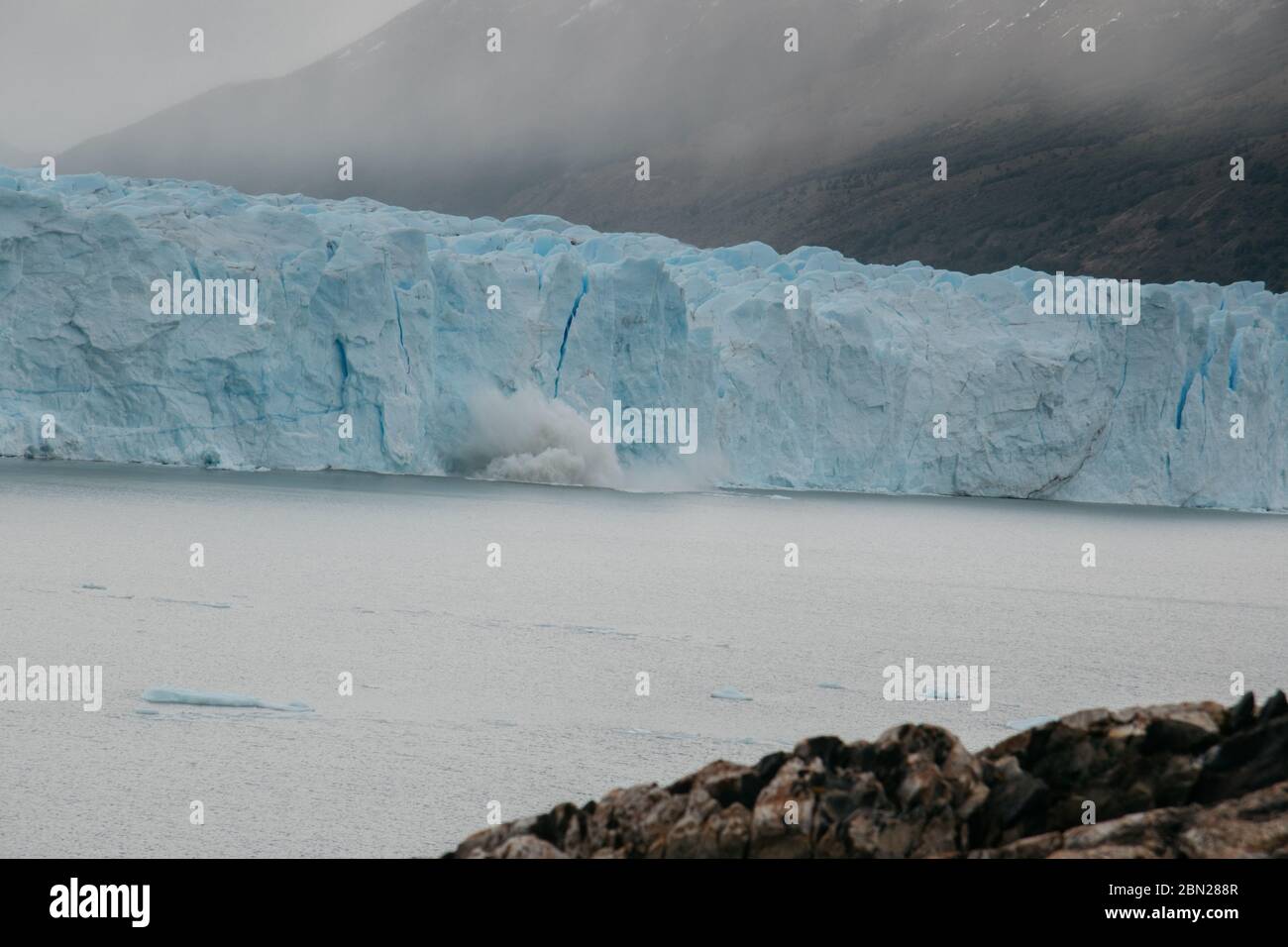 Perito Moreno glacier, El Calafate, Argentina Stock Photo