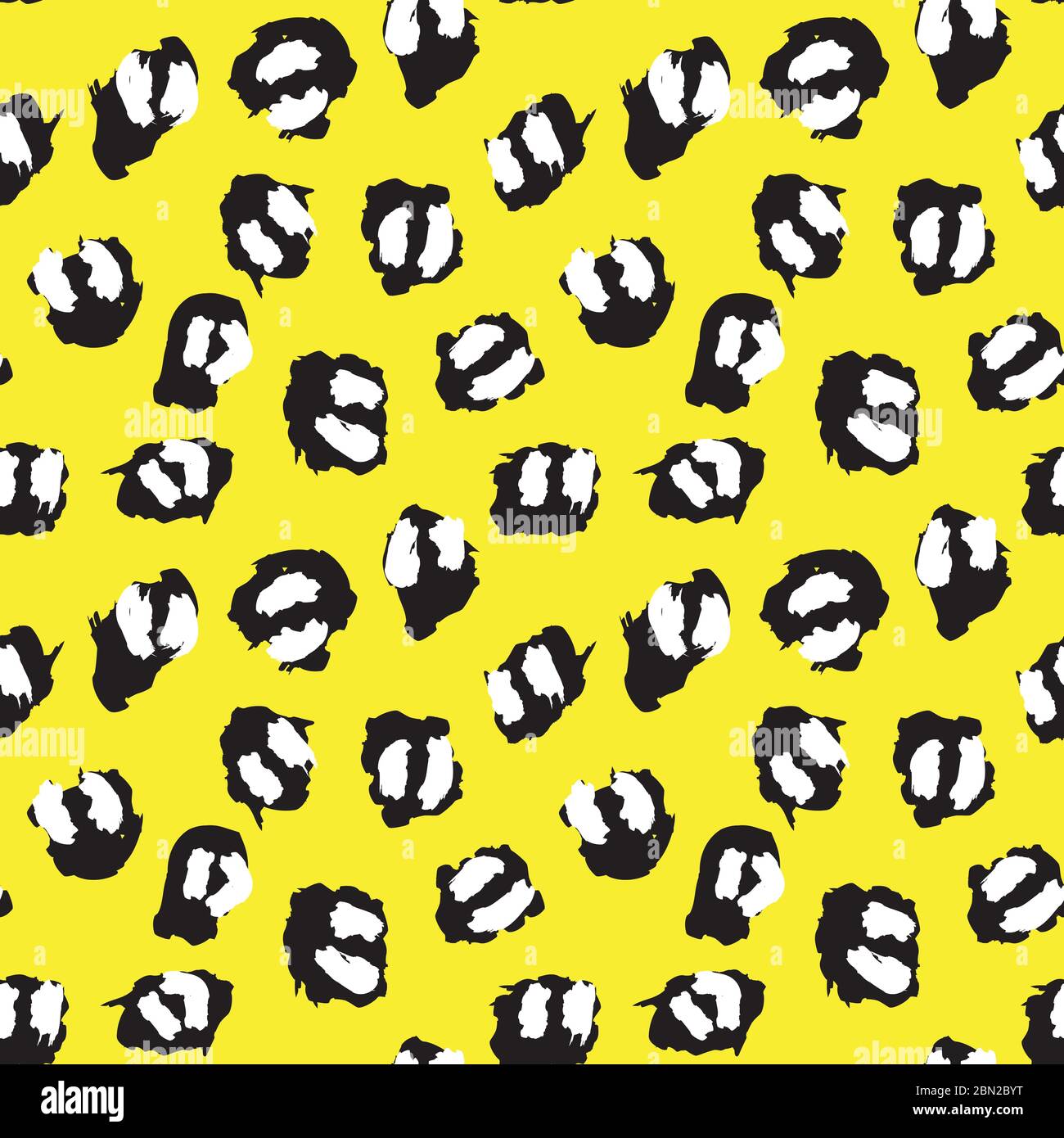 Animal Leopard Seamless Pattern Background for fashion textiles ...