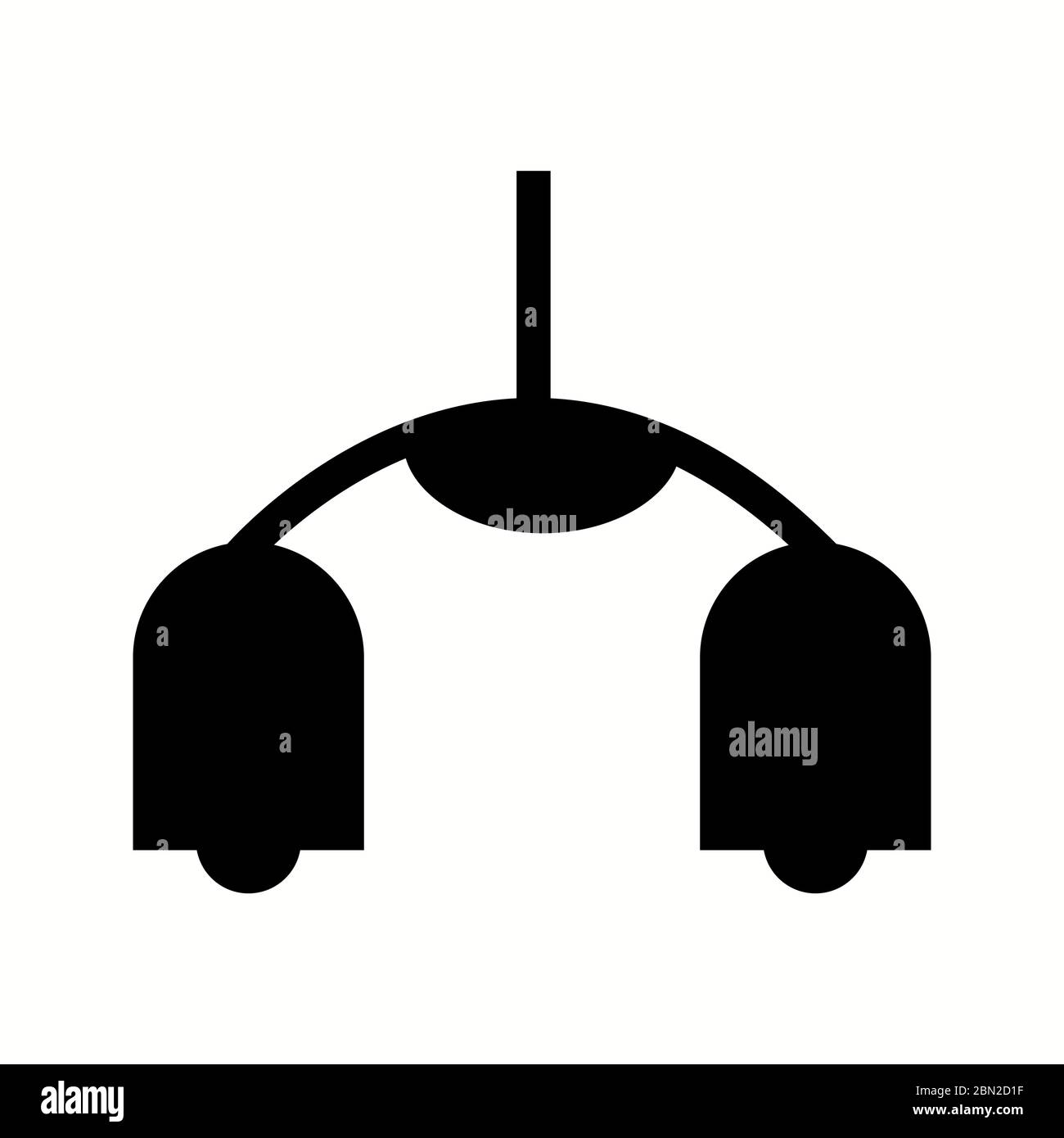 Beautiful ceiling light glyph black icon Stock Vector Image & Art - Alamy