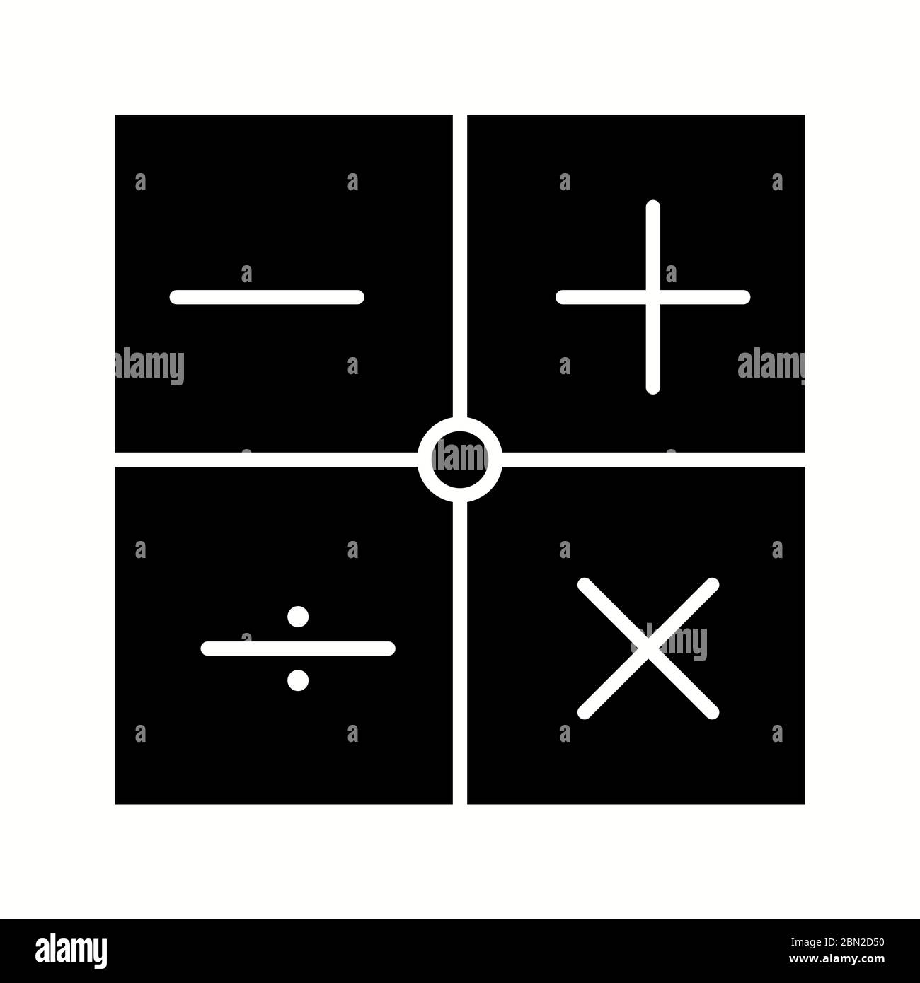 beautiful Math symbols glyph black icon Stock Vector Image & Art - Alamy