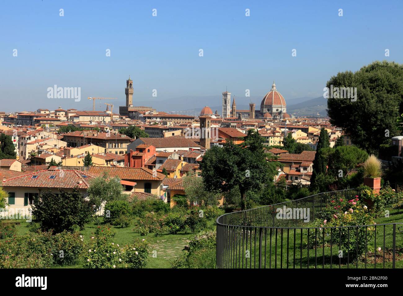 I/Toskana/Florenz: Blick auf Florenz Stock Photo