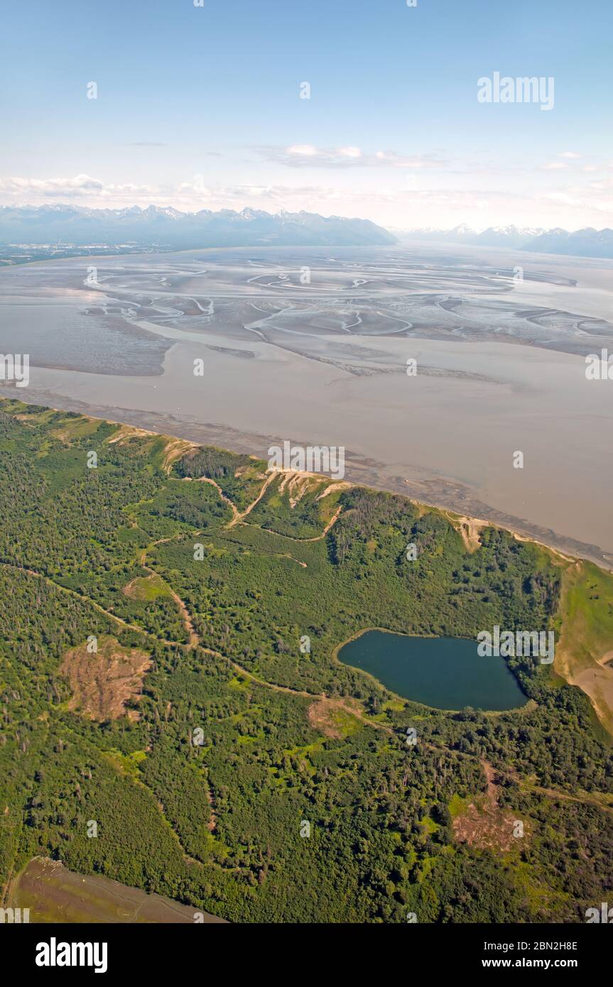 Fire island near Anchorage, ALASKA Stock Photo Alamy