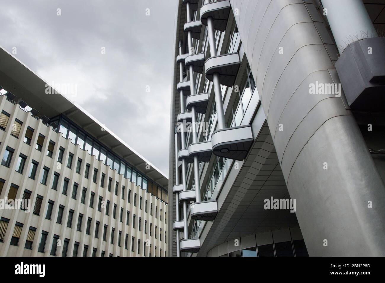 Gebäuder der Industrie- und Handelskammer Berlin. Stock Photo