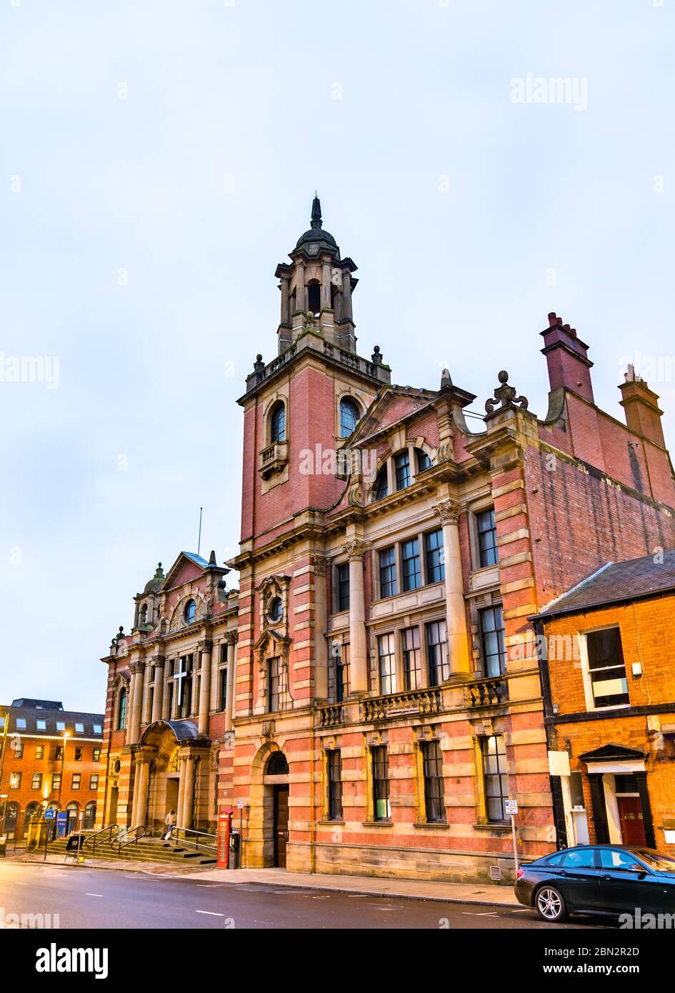 Architecture of Leeds in England Stock Photo Alamy