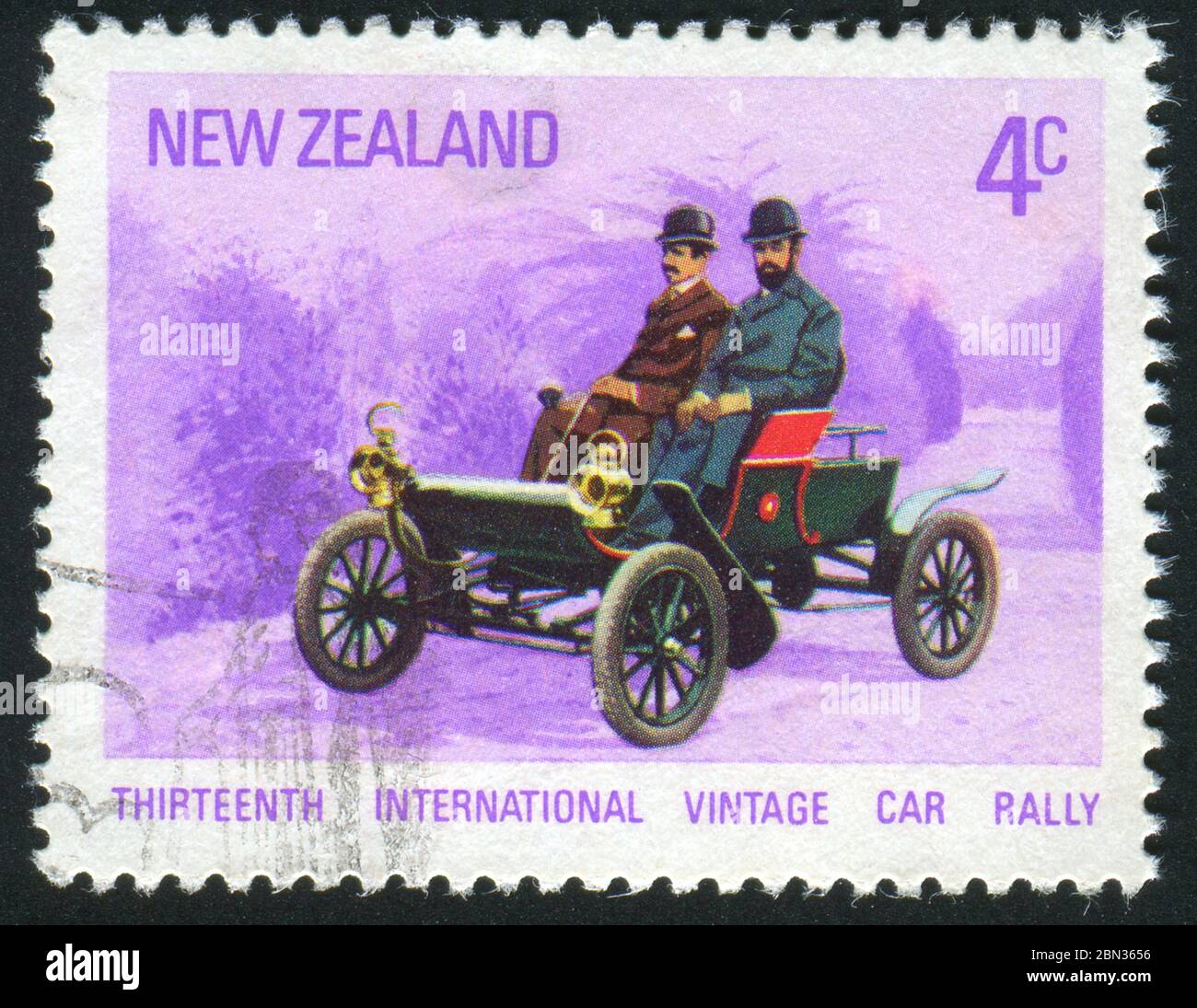 NEW ZEALAND CIRCA 1972 Vintage Cars. Oldsmobile, circa 1972 Stock