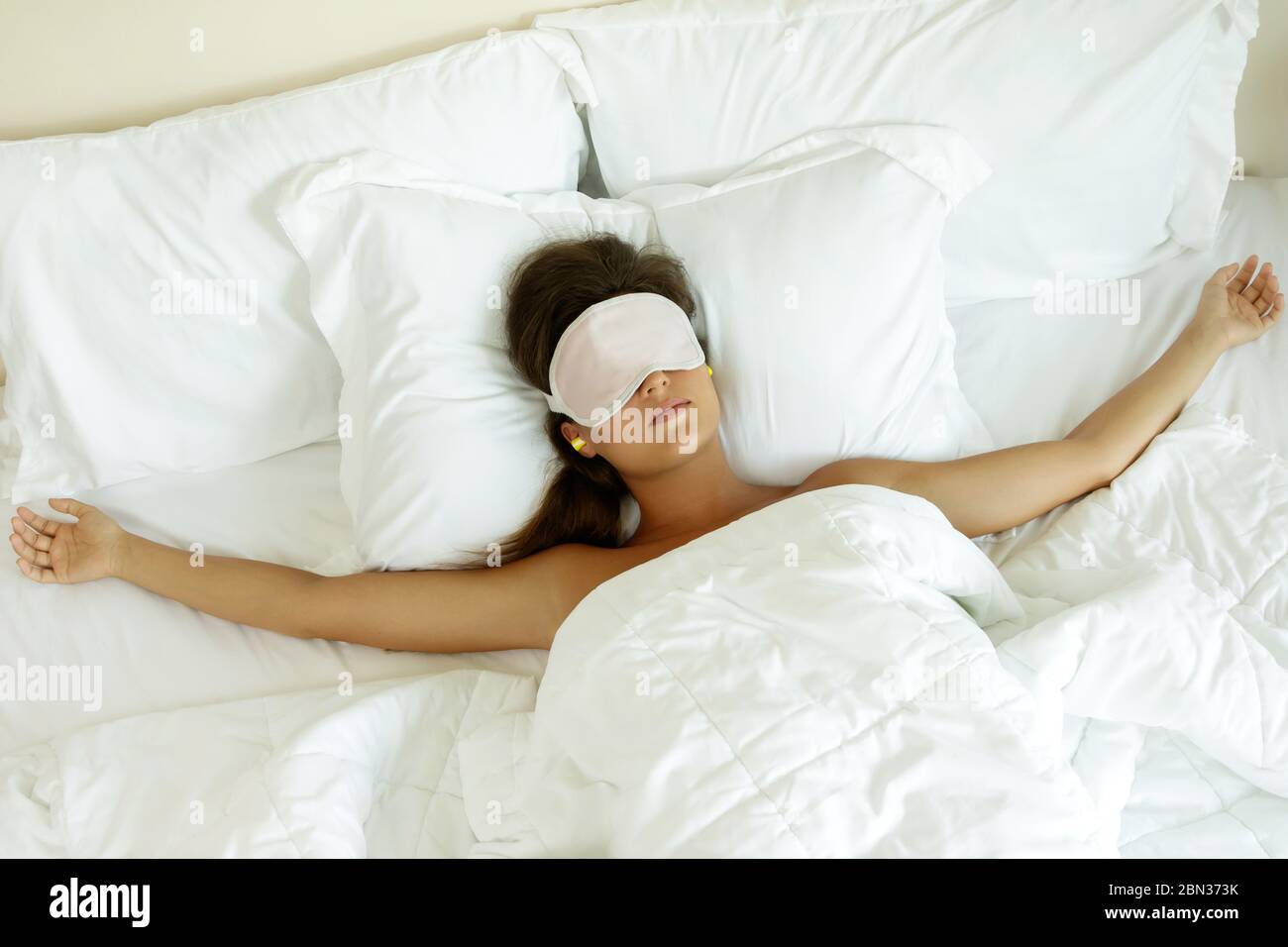 eye mask and earplugs for sleeping