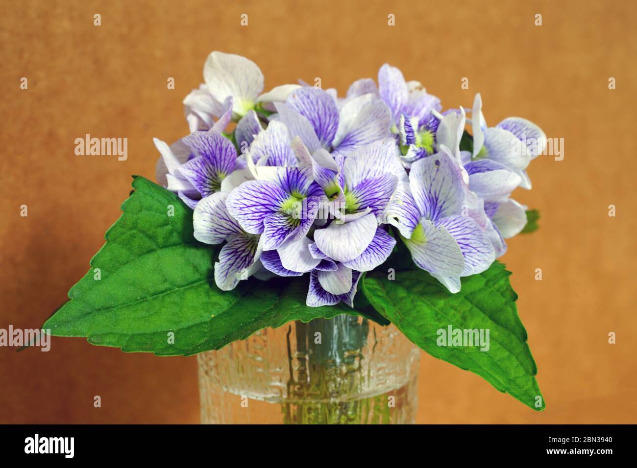 Bouquet artificiel 'Bleu \u0026 Violet' - Wilhelmina Designs, image size:1300x956