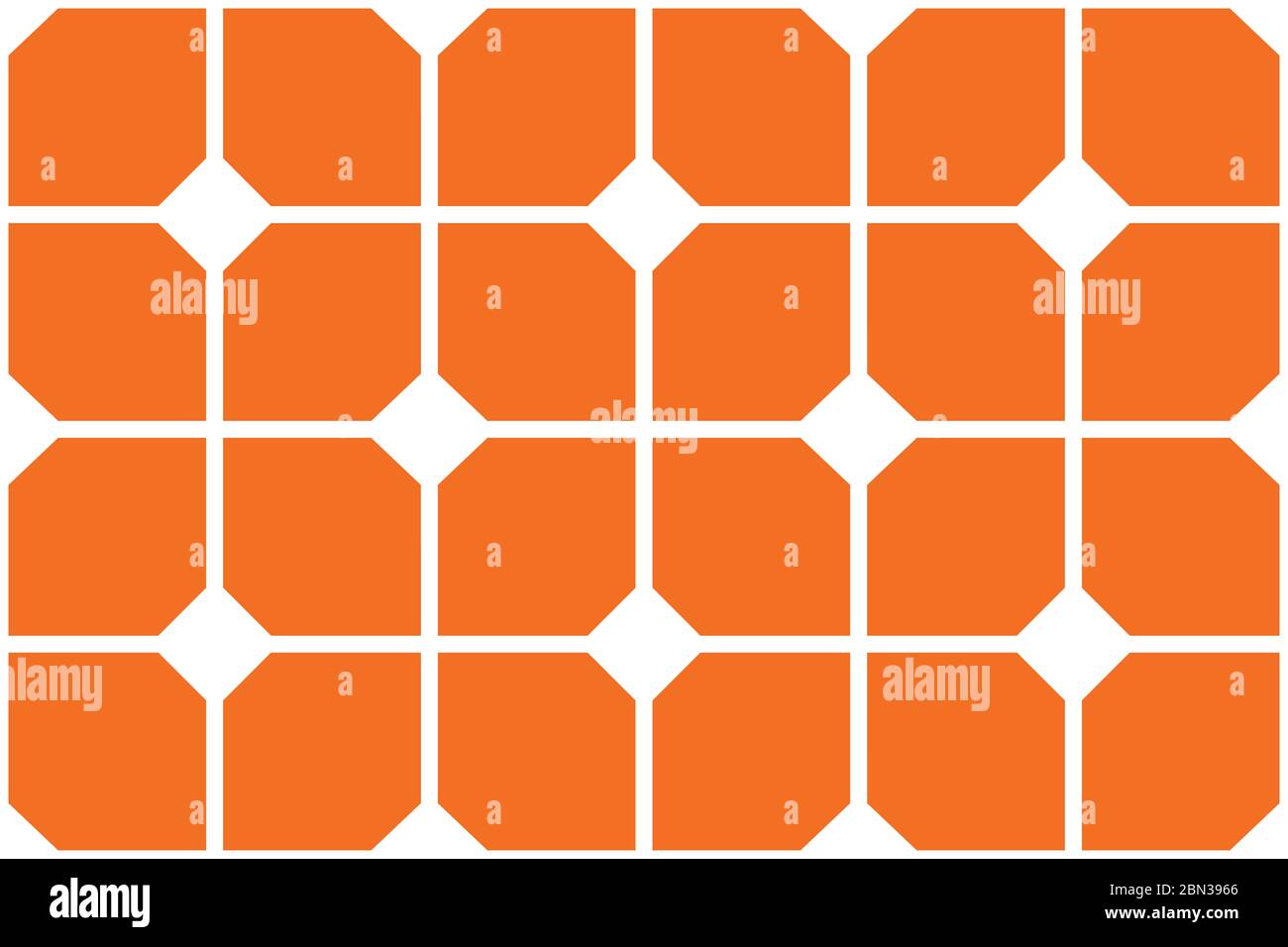 Seamless geometric pattern, texture or background vector in orange and ...