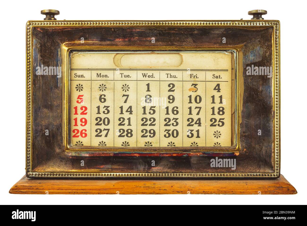 Calendar Cut Out Stock Images & Pictures - Alamy