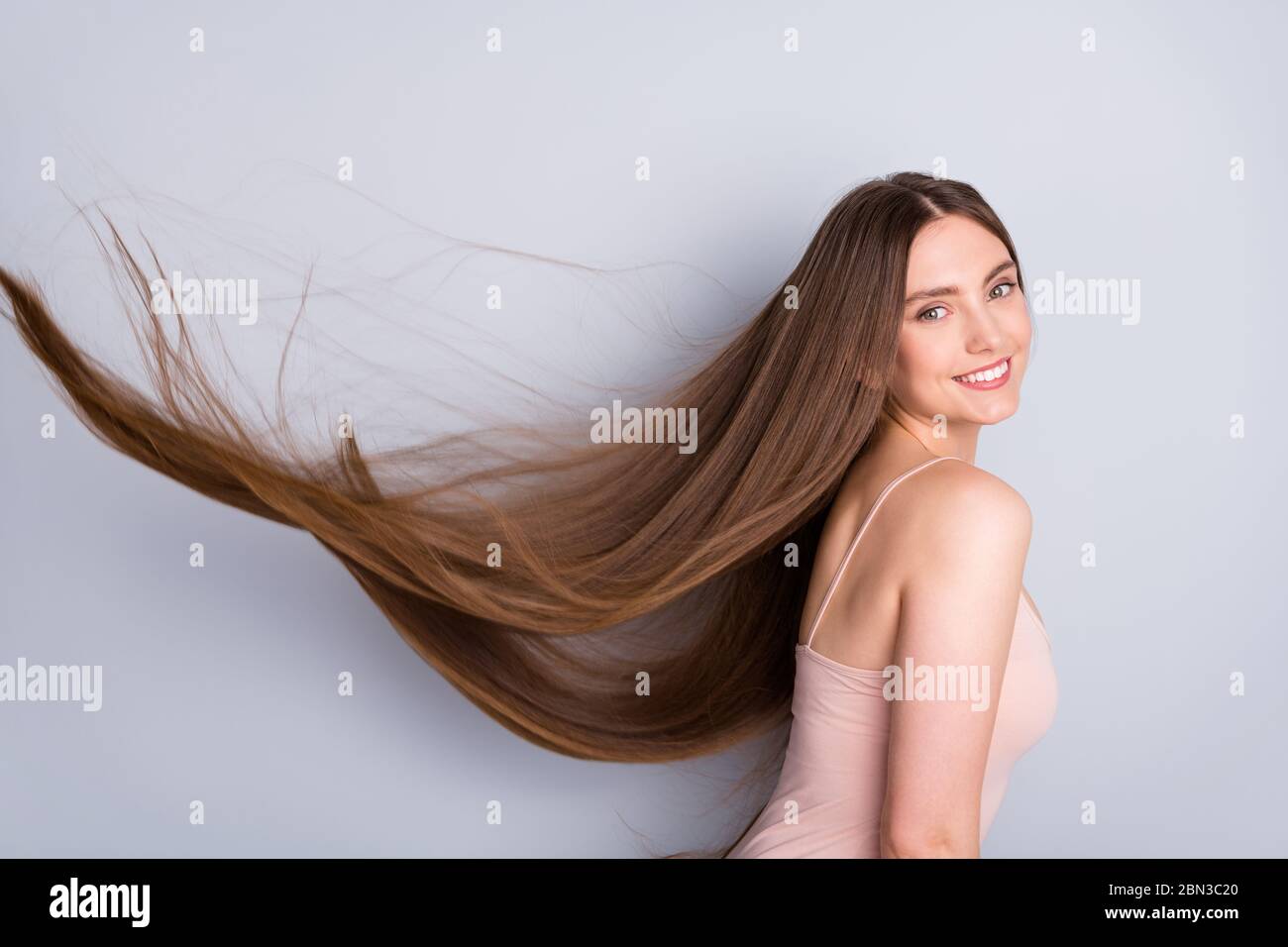 Rendering Straight Brown Hair Isolated Stock Photo by ©grbrenders 583328928