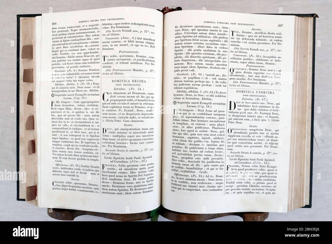 Old Traditional Latin Mass Missal. France Stock Photo Alamy