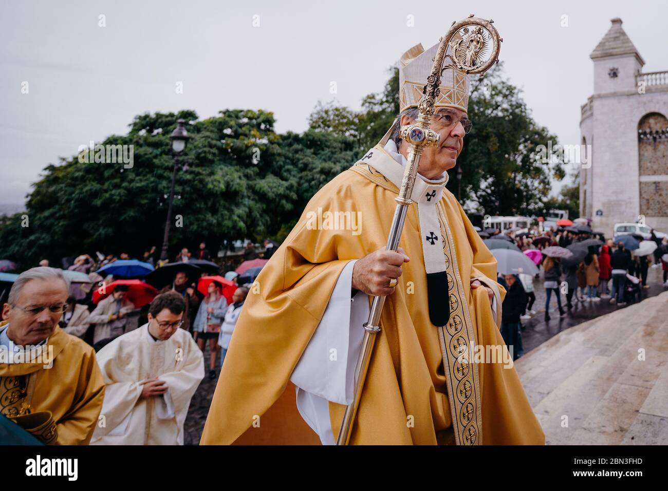 Jubilee of the Sacred Heart basilica, Paris, France Stock Photo - Alamy