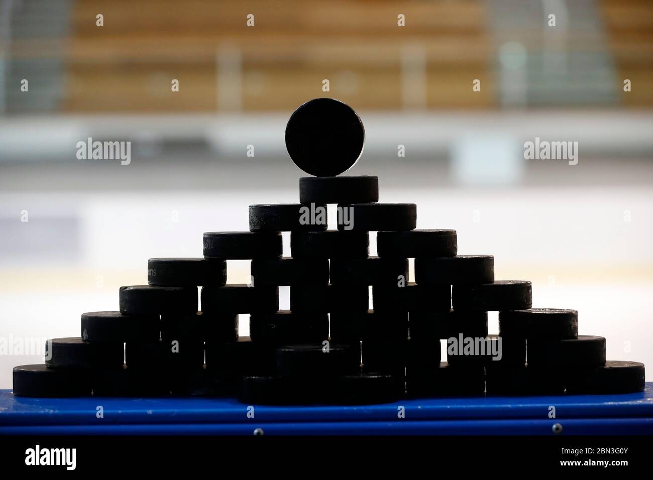 Ice Hockey Pucks. France Stock Photo Alamy