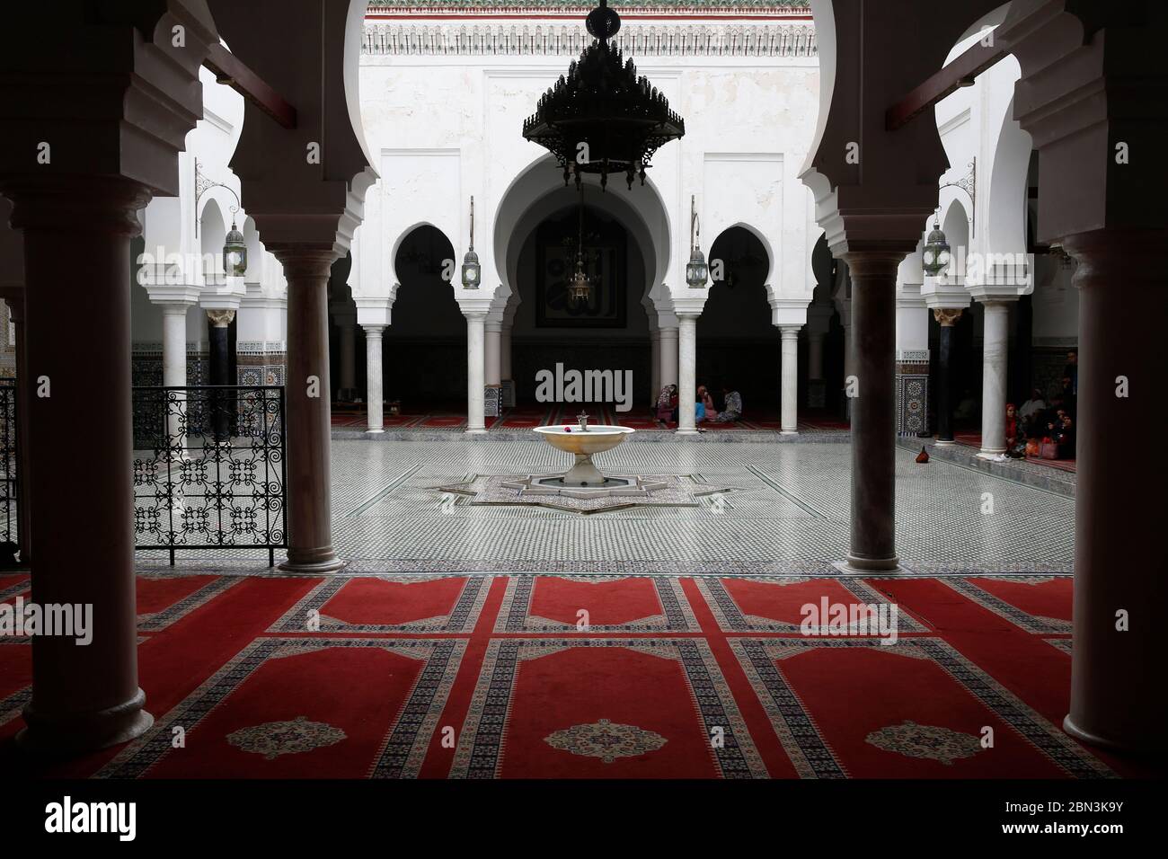 Zawiya of Moulay Idriss II, Fes, Morocco Stock Photo Alamy