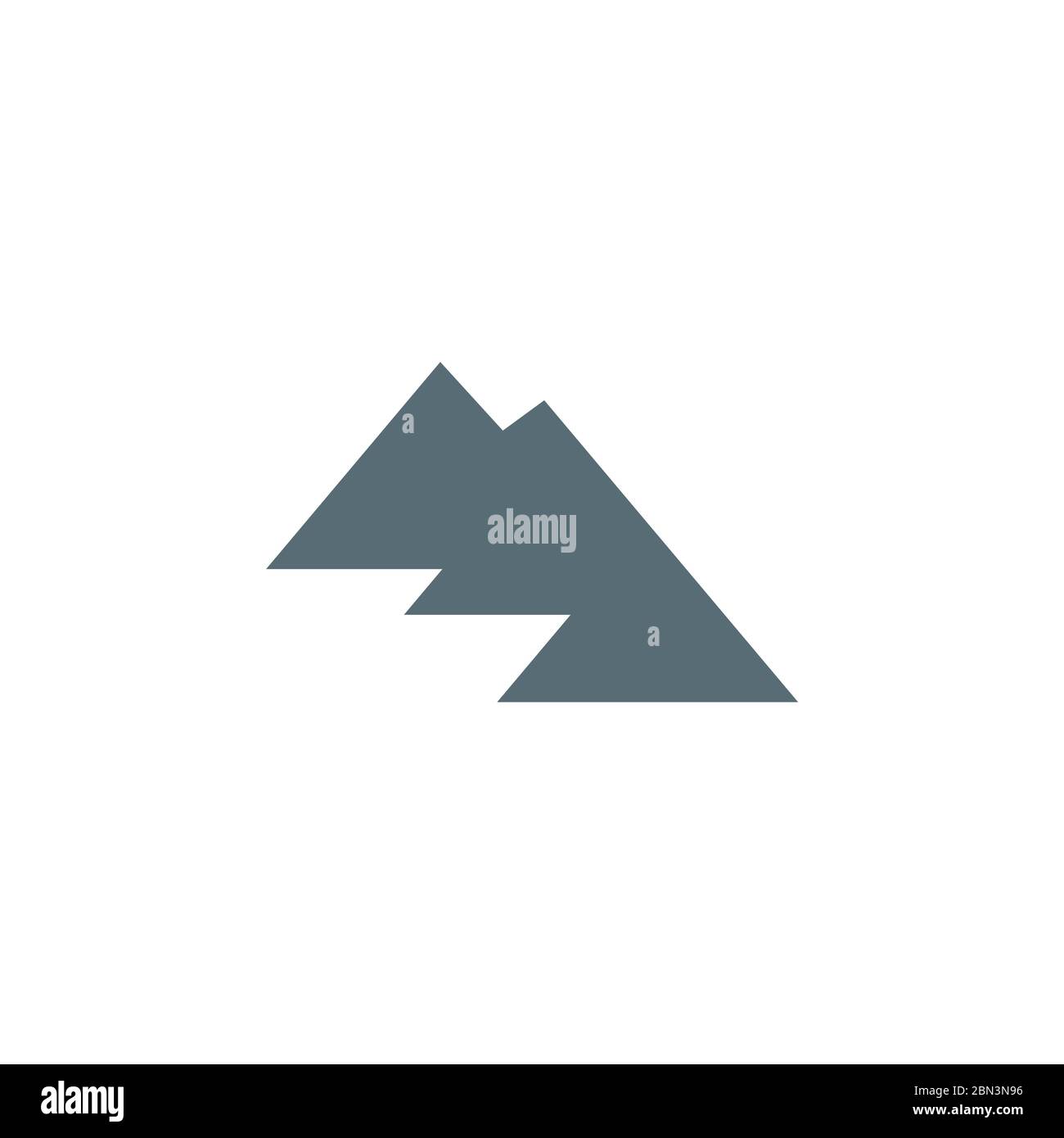 Mountain Logo Template Illustration Design. Vector EPS 10 Stock Photo ...