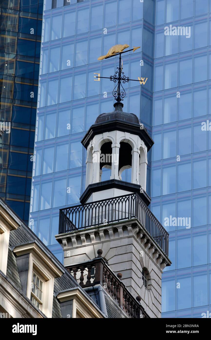 Old and new building in the City of london, U.K Stock Photo - Alamy