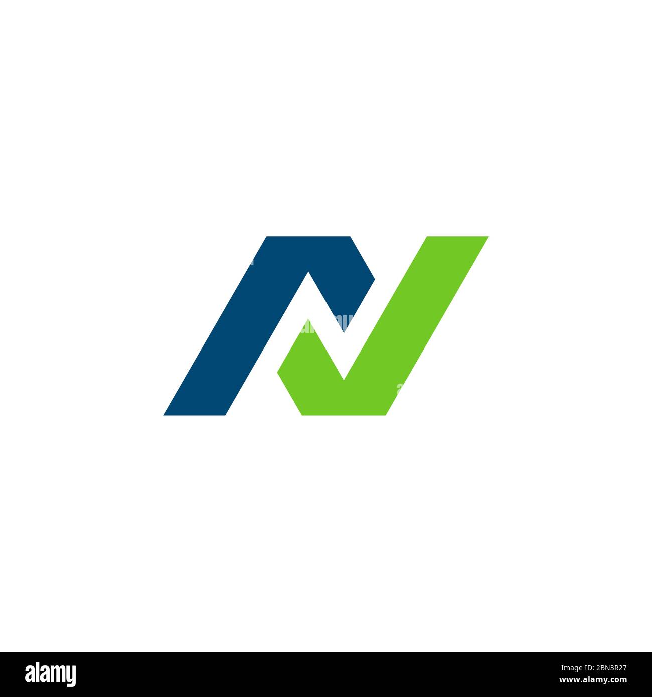 Letter N Logo Template Illustration Design. Vector EPS 10. Stock Photo