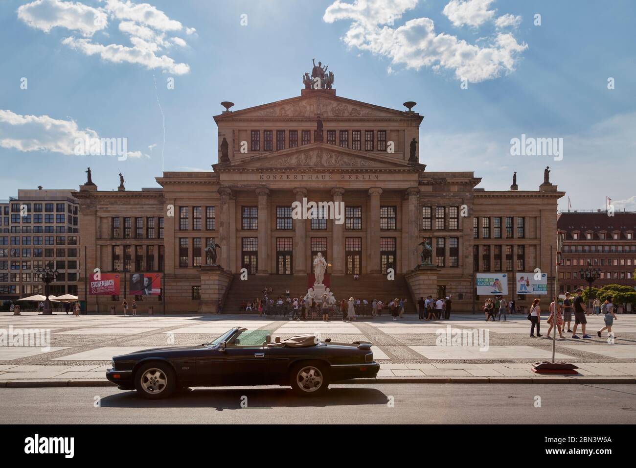 Berlin, Germany - June 03 2019: The Konzerthaus Berlin is a concert hall situated on the Gendarmenmarkt square in the central Mitte district housing t Stock Photo