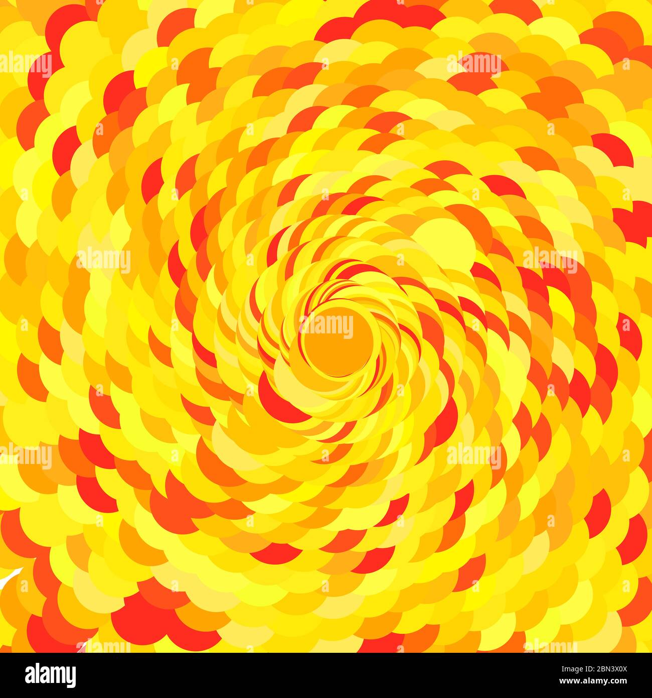 circle of redyellow spots Stock Vector Image & Art Alamy