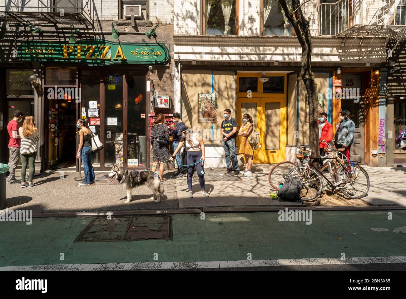 Prince Street New York High Resolution Stock Photography and Images - Alamy