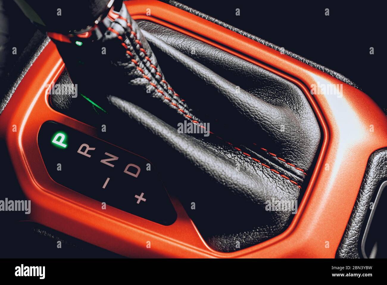 Automatic Gear Cap automatic gearbox - details -close up Stock Photo - Alamy