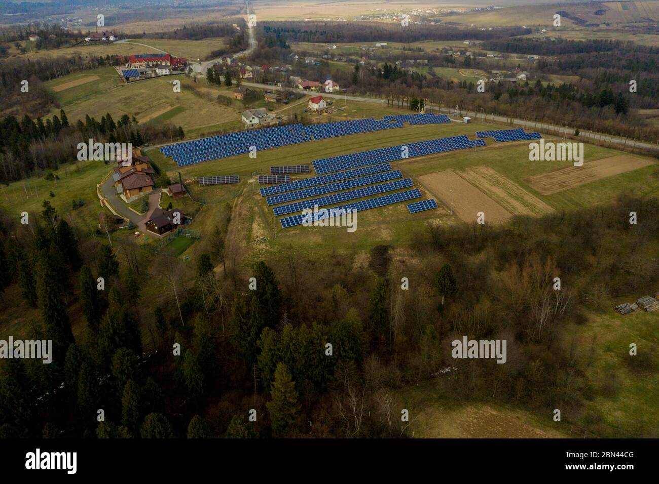 Photo voltaic solar power station hi-res stock photography and images ...
