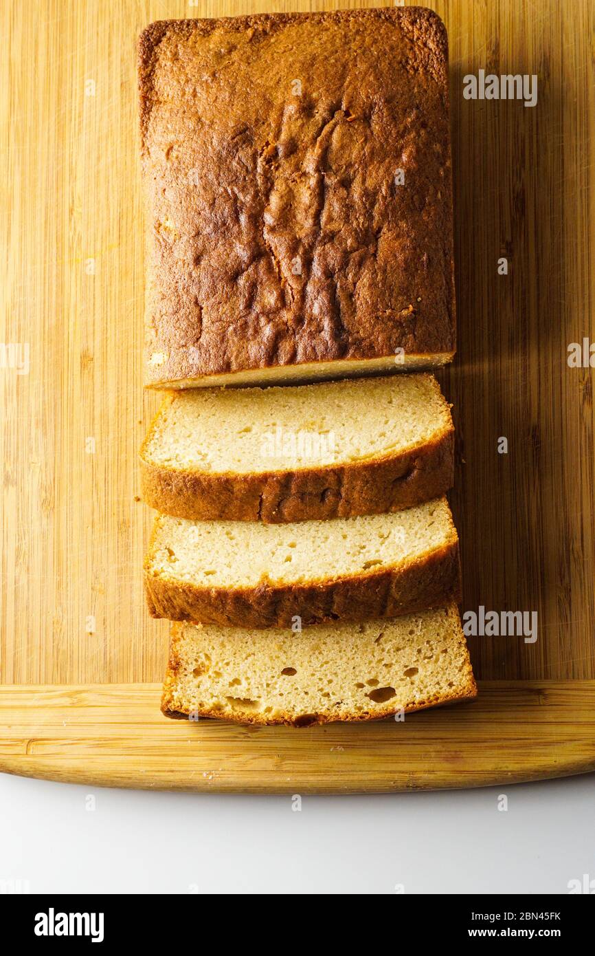 Rice flour poundcake Stock Photo Alamy