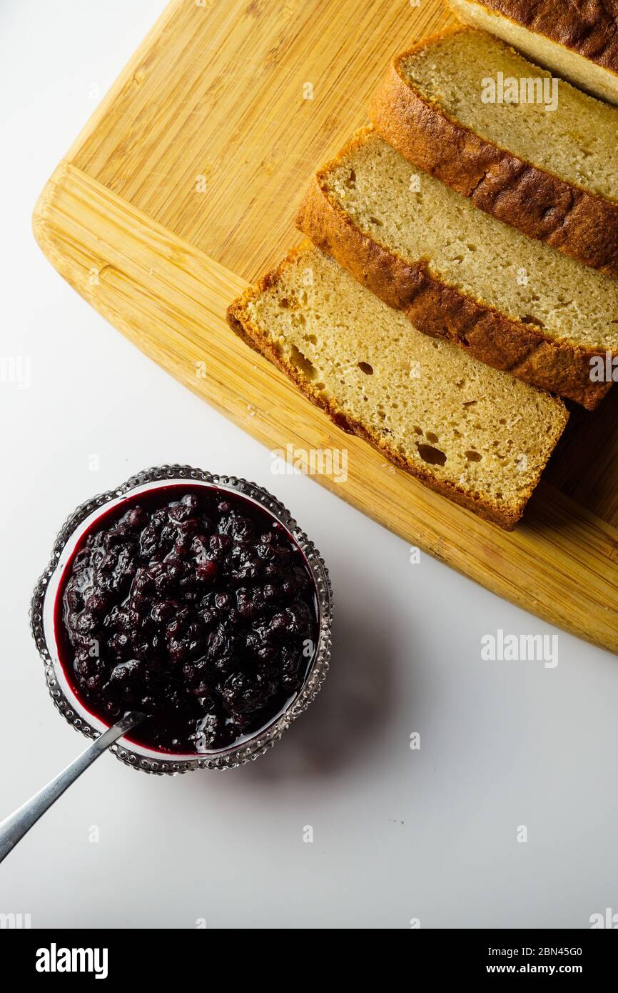 Rice flour poundcake Stock Photo Alamy