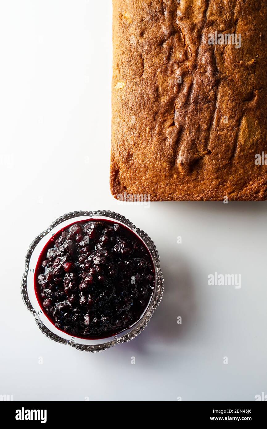Rice flour poundcake Stock Photo Alamy