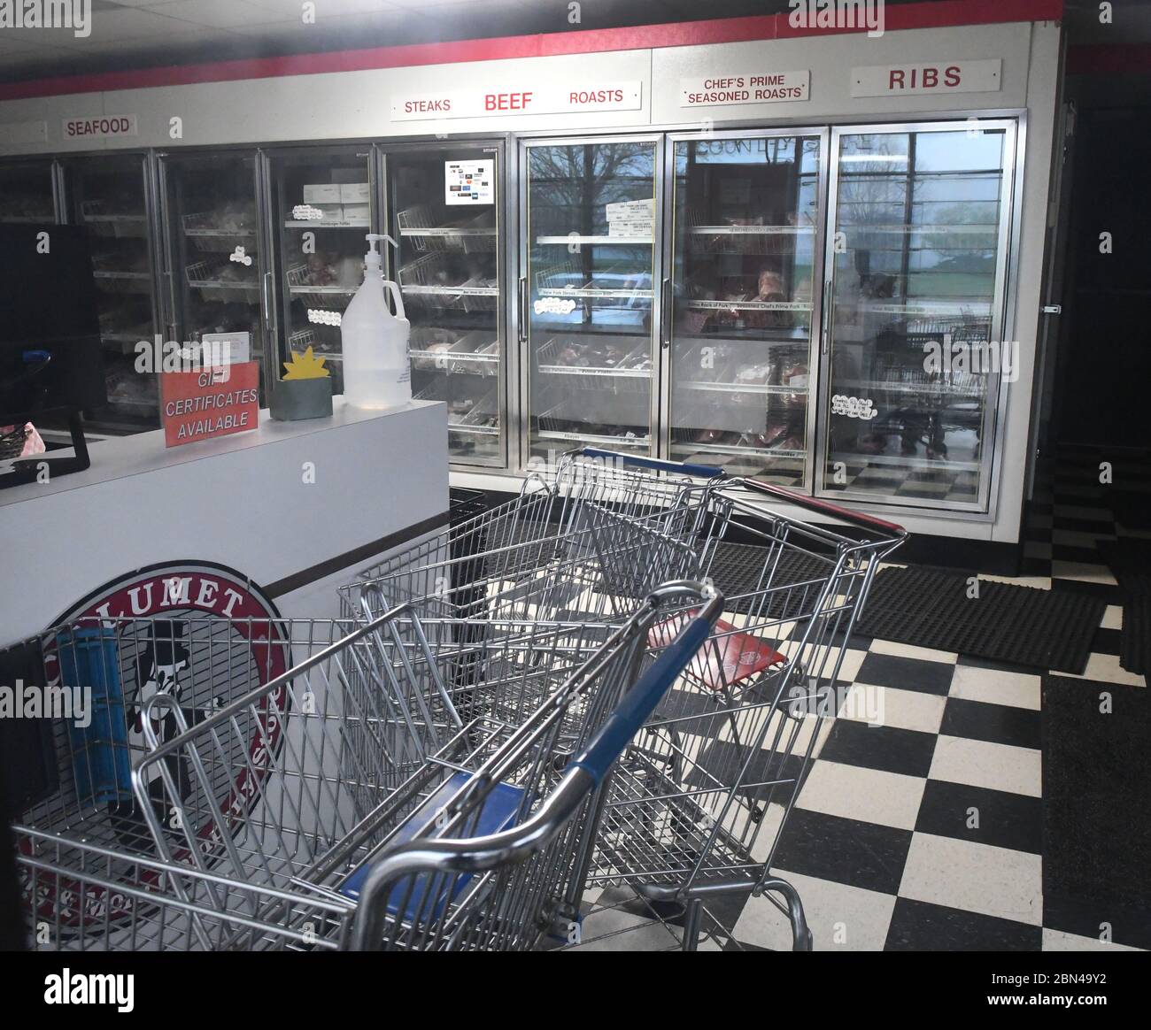 Pleasant Prairie, Wisconsin, USA. 12th May, 2020. President Trump is