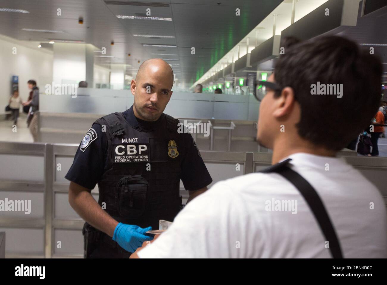Customs officers airport hi-res stock photography and images - Page 8 -  Alamy