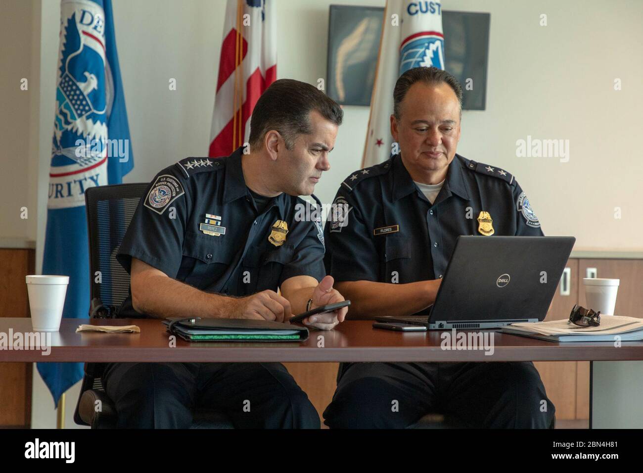 CBP Deputy Commissioner Robert Perez visited the San Ysidro Port of