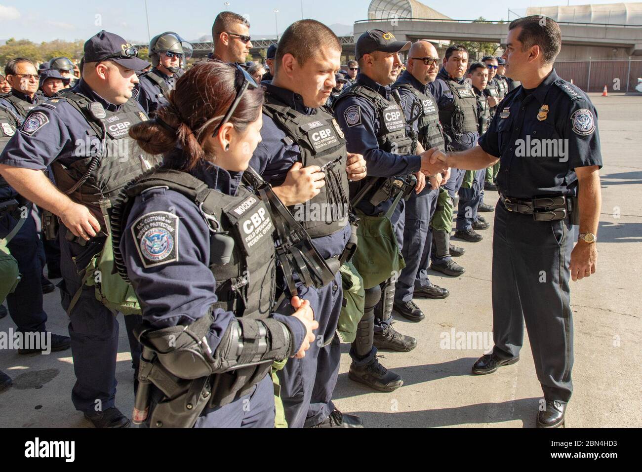 On November 22, 2018, CBP Deputy Commissioner Robert Perez visited the ...